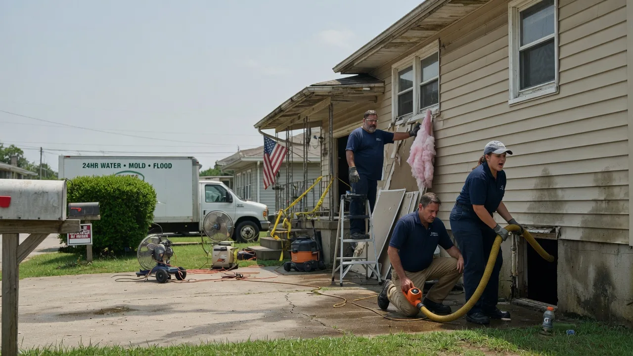 Water Damage Repair in Crescent City, IL near me